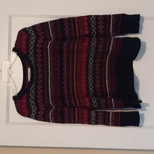 LOFT Striped Sweater Medium